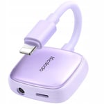 MCDODO ADAPTER LIGHTNING MINI JACK 3,5MM KABEL FÖR IPHONE 13 14