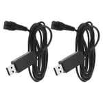 2PCS USB Shaver Charger Cable for Wahl Colour Pro 9649 Cordless Clippers 3.5V
