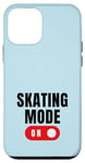 Coque pour iPhone 12 mini Mode patinage sur patin à glace - Cadeau - Design graphique