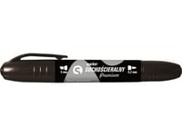 Dry Erase Marker Black 2 Tips (12Pcs) Km504-V2