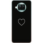 Xiaomi Mi 10T Lite 5G Gjennomsiktig Telefondeksel Hjärta