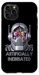 iPhone 11 Pro Funny AI Artificially Inebriated Drunk Robot Stoned Tipsy Case