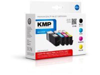 KMP MULTIPACK C110V - 4-pack - XXL-storlek - svart, gul, cyan, magenta - kompatibel - bläckpatron - för Canon PIXMA TS6251, TS6350, TS6351, TS705, TS8252, TS8350, TS8351, TS8352, TS9550, TS9551