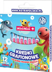 Astra Mini Kaolin Clay Kritor 12 Färger 316121011 Astra
