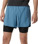 Shorts New Balance Q Speed Fuel 2 in 1 5 inch Short ms11279-sgd Storlek M male