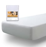 tural - Protège Matelas 60x120 cm | Imperméable et Respirante | Alèse Ultra Absorbant | Certifié Oeko-TEX | Tissu Éponge - Blanc