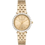 Michael Kors MK 4513 Darci Pavé Gold-Tone Ladies