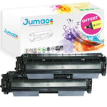 2 Toners type Jumao compatibles pour HP LaserJet Pro MFP M227sdn M227fdn M227fdw
