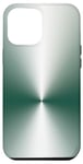 Coque pour iPhone 13 Pro Max Couleur vert émeraude simple minimaliste