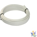 100 Meter White RG6 Coax Cable for Freeview / SKY / Virgin / Freesat Box