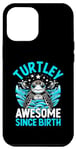 Coque pour iPhone 12 Pro Max Turtley Awesome Since Birth Sea Turtles Beach