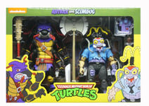 NECA Teenage Mutant Ninja Turtles Antrax & Scumbug TMNT Cartoon New UK Boxed