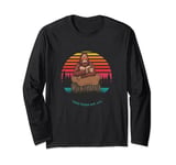 Sage Tribe Bigfoot Coffee Long Sleeve T-Shirt