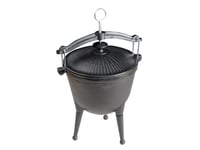 Master Grill Cast Iron Hunting Cauldron Mg629