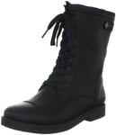Hilfiger Denim MOLLY 4 A EN56814891, Boots femme - Noir-TR-H4-10, 36 EU