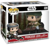 Figurine Star Wars - Princess Leia With Speeder Bike 15cm