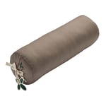 Yoga Bolster Kapok Cool Grey, ekologisk