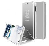 Samsung Galaxy S9 Fodral View Cover Silver