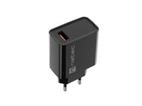 Natec Ribera, Inomhus, Ac, 12 V, 3 A, Svart
