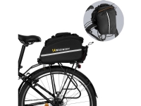 Wozinsky Wozinsky rymlig 35L cykelhållare väska (regnskydd w ie) svart (WBB19BK)