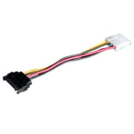 Akasa 15-pin SATA to 4-pin Molex Converter Cable