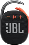 JBL Clip 4 Ultra-Portable Waterproof Speaker - Black Orange