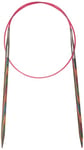 KnitPro 60 cm x 4.5 mm Symfonie Fixed Circular Needles, Multi-Color