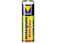 Varta Ni-Mh, 2100 Mah, Aa, Laddningsbart Batteri, Aa, Nickel-Metallhydrid (Nimh), 1,2 V, 2100 Mah
