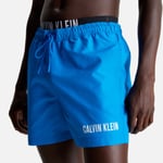 Calvin Klein Swimwear Intense Power Double Waistband Swimming Shorts - L