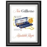 Barba Prints - Gillette Toggle Vintage Safety Razor