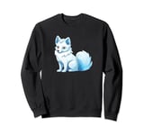 Arctic Fox Artic Animals Cute Artic Fox Lover Sweatshirt