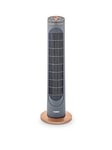 Tower Cavaletto 29 Inch Tower Fan - Grey