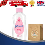 Johnson's Baby Oil 200ml  - Pack of 6