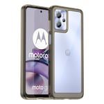 Beskyttende Motorola Moto G23 etc. deksel - Grått