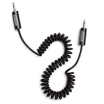 Griffin Audio Spirale Auxiliary Cable - Black