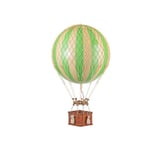 Jules Verne luftballong grön