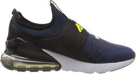 Nike AIR Max 270 Extreme (GS), Chaussure de Course Mixte Enfant, Midnight Navy Lemon Venom Black Anthracite, 39 EU