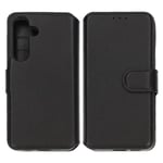 Samsung Galaxy S24 Plånboksfodral Läder Rvelon - Svart Svart