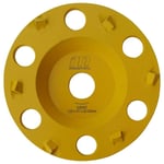 Industrial Diamantslipskål 125mm PCD