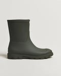 Hunter Boots Downpour Short Boot Dark Olive