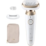 Braun Silk-épil 9 9011 epilator med et fuldt fleksibelt hoved til benene, kroppen og armhulerne 1 stk.