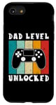 iPhone SE (2020) / 7 / 8 Funny New Dad Level Unlocked Gaming Dad Case