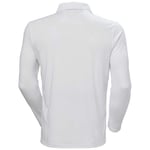 Helly Hansen Crewline Long Sleeve Polo Shirt White 2XL Man