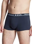 BOSS Mens Trunk 3P CO/EL Three-Pack of Stretch-Cotton Trunks with Logo waistbands