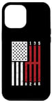 Coque pour iPhone 14 Plus Outils de mécanicien automobile comme le drapeau des États-Unis « I'll be in my office »