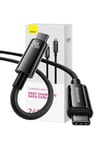 Baseus USB-C to USB-C cable Tungsten Gold 240W 1m (black)