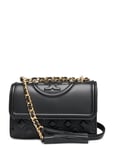 Fleming Small Convertible Shoulder Bag Designers Small Shoulder Bags-crossbody Bags Black Tory Burch