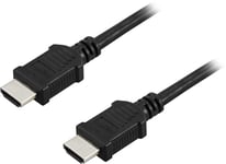 EPZI HDMI-kabel, v1.4+Ethernet, 19-pin ha-ha, 1080p, svart, 2m (HDMI-1022)