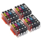 16 Ink Cartridges (Set) for HP Photosmart 5510 5510e 5512 5514 5515 5520 5522