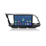 Car Radio Android, 2 Din In-Dash Audio Head Unit 9'' Touchscreen Wifi Car Info Plug And Play Full RCA SWC Support Carautoplay/GPS/DAB+/OBDII for Hyundai Elantra 6 2015-2020,2015~2018,Wifi 2G+32G